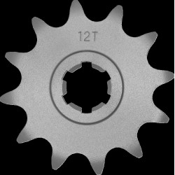 Pinion față - KAW/SUZ - 12 T MOOSE RACING 26-3165-12CRMO