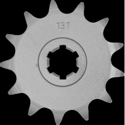 Pinion față - KAW/SUZ - 13 T MOOSE RACING 26-3165-13CRMO Pinion față - KAW/SUZ - 13 T MOOSE RACING 26-3165-13CRMO