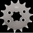 Pinion frontal - KAW/SUZ/YAM - 14 T MOOSE RACING 26-4144-14CRMO Pinion frontal - KAW/SUZ/YAM - 14 T MOOSE RACING 26-4144-14CRMO thumb