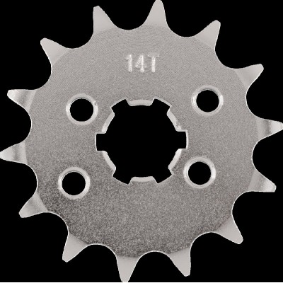 Pinion frontal - KAW/SUZ/YAM - 14 T MOOSE RACING 26-4144-14CRMO