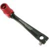 Manetă schimbător pliabilă din aluminiu forjat roșu MOOSE RACING 81-0101-02-10