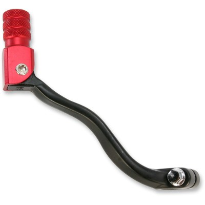 Manetă schimbător pliabilă din aluminiu forjat roșu MOOSE RACING 81-0106-02-10