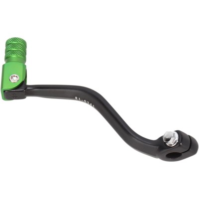 Manetă de schimbare pliabilă din aluminiu forjat verde MOOSE RACING 81-0341-02-30