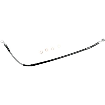 Furtun de frână din oțel inoxidabil spate HONDA MOOSE RACING H02-2-035/P-CL Furtun de frână din oțel inoxidabil spate HONDA MOOSE RACING H02-2-035/P-CL