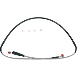 Furtun de frână din oțel inoxidabil față SUZUKI MOOSE RACING S01-1-038/P