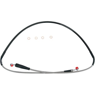 Furtun de frână din oțel inoxidabil față SUZUKI MOOSE RACING S01-1-038/P