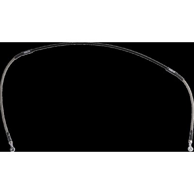 Furtun de frână din oțel inoxidabil împletit MOOSE RACING G06-1-007/P-CL
