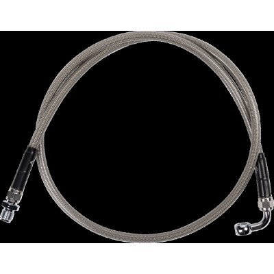 Furtun de frână din oțel inoxidabil împletit MOOSE RACING G06-1-009/P-CL