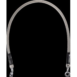 Furtun de frână din oțel inoxidabil împletit MOOSE RACING G06-2-006/P-CL