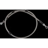 Furtun de frână din oțel inoxidabil împletit MOOSE RACING Y01-1-023/P-CL