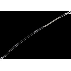 Furtun de frână din oțel inoxidabil împletit MOOSE RACING Y01-2-037/P-CL