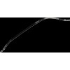 Furtun de frână din oțel inoxidabil împletit MOOSE RACING Y01-2-040/P-CL