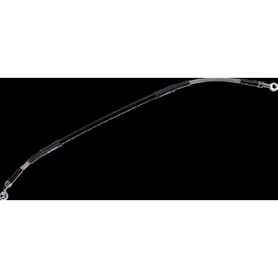 Furtun de frână din oțel inoxidabil împletit MOOSE RACING H01-2-011/P-CL