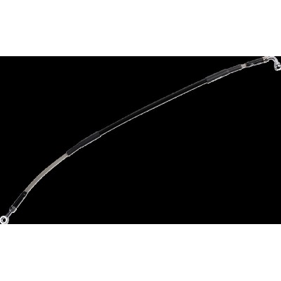 Furtun de frână din oțel inoxidabil împletit MOOSE RACING H01-2-027/P-CL