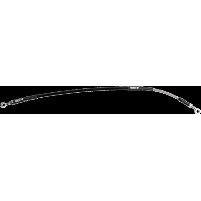 Furtun de frână spate din oțel inoxidabil împletit MOOSE RACING H02-2-026/P-CL