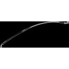 Furtun de frână din oțel inoxidabil împletit MOOSE RACING H02-2-039/P-CL