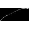 Furtun de frână din oțel inoxidabil împletit MOOSE RACING H02-2-041/P-CL