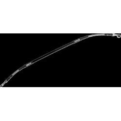Furtun de frână din oțel inoxidabil împletit MOOSE RACING H02-2-041/P-CL Furtun de frână din oțel inoxidabil împletit MOOSE RACING H02-2-041/P-CL