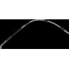Furtun de frână din oțel inoxidabil împletit MOOSE RACING H02-2-042/P-CL