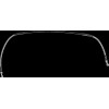Furtun de frână din oțel inoxidabil împletit MOOSE RACING K01-1-030/P-CL