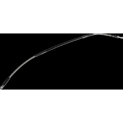 Furtun de frână din oțel inoxidabil împletit MOOSE RACING K01-1-047/P-CL