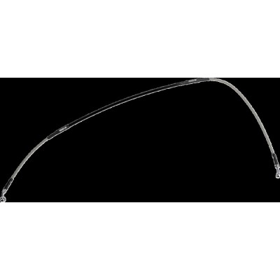 Furtun de frână din oțel inoxidabil împletit MOOSE RACING K01-1-048/P-CL
