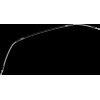 Furtun de frână din oțel inoxidabil împletit MOOSE RACING K01-1-049/P-CL