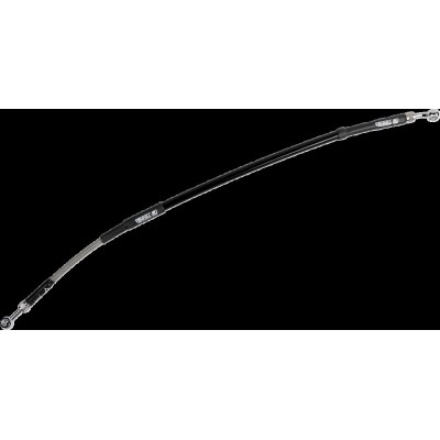 Furtun de frână din oțel inoxidabil împletit MOOSE RACING K01-2-028/P-CL