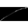 Furtun de frână din oțel inoxidabil împletit MOOSE RACING K01-2-033/P-CL