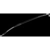 Furtun de frână din oțel inoxidabil împletit MOOSE RACING K01-2-034/P-CL