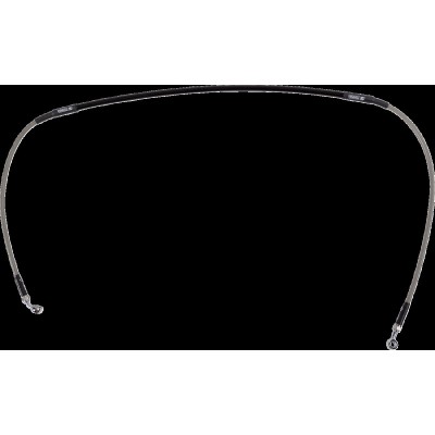 Furtun de frână din oțel inoxidabil cu împletitură MOOSE RACING K02-1-059/P-CL