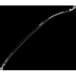 Furtun de frână din oțel inoxidabil împletit MOOSE RACING K02-2-006/P-CL