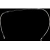 Furtun de frână din oțel inoxidabil împletit MOOSE RACING K02-1-053/P-CL