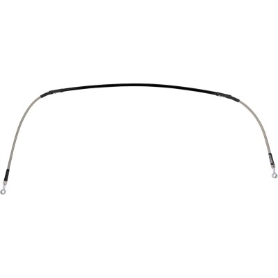 Furtun de frână din oțel inoxidabil cu împletitură MOOSE RACING G06-1-011/P