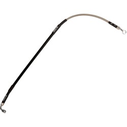 Furtun de frână din oțel inoxidabil cu împletitură MOOSE RACING H01-2-016/P