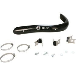 Protecție din carbon pentru eșapament de 4 timpi standard MOOSE RACING MPG500E Protecție din carbon pentru eșapament de 4 timpi standard MOOSE RACING MPG500E