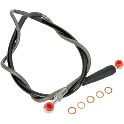 Furtun de frână din oțel inoxidabil față KTM MOOSE RACING K01-1-028/P-CL