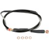 Furtun de frână din oțel inoxidabil față KAWASAKI MOOSE RACING K02-1-030/P-CL