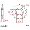Pinion față oțel 520-13T YMH MOTO-MASTER 61.004.11.13 Pinion față oțel 520-13T YMH MOTO-MASTER 61.004.11.13 thumb