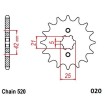 Pinion față oțel 520-14T KWS MOTO-MASTER 61.020.11.14 Pinion față oțel 520-14T KWS MOTO-MASTER 61.020.11.14 thumb