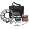 Kit de curse Sm: flacără plutitoare de 300mm, plăcuțe/conductă de frână, etrier/suport cu 4 pistoane, cilindru principal radial MOTO-MASTER 313057