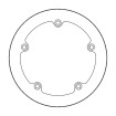Disc de frână HALO SERIES fix MOTO-MASTER 110925 Disc de frână HALO SERIES fix MOTO-MASTER 110925 thumb