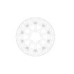 Disc frână flotant racing halo MOTO-MASTER 112444 Disc frână flotant racing halo MOTO-MASTER 112444 thumb