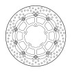Disc de frână flotant halo MOTO-MASTER 112390 Disc de frână flotant halo MOTO-MASTER 112390 thumb