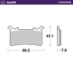 Plăcuță de frână ROADPRO CARBON RACING MOTO-MASTER 414306 Plăcuță de frână ROADPRO CARBON RACING MOTO-MASTER 414306 thumb
