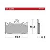 Plăcuță de frână ROADPRO SINTER SPORT MOTO-MASTER 402705 Plăcuță de frână ROADPRO SINTER SPORT MOTO-MASTER 402705 thumb