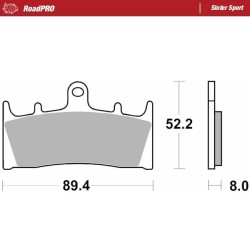Plăcuță de frână RoadPro Sinter Sport MOTO-MASTER 403605 Plăcuță de frână RoadPro Sinter Sport MOTO-MASTER 403605