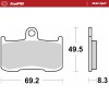 Plăcuță de frână RoadPro Sinter Sport MOTO-MASTER 406005