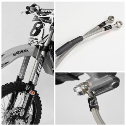 Furtun de frână din oțel inoxidabil față MOTO-MASTER 212077 Furtun de frână din oțel inoxidabil față MOTO-MASTER 212077