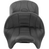 Șa unică forward touring 2-up vintage smooth MUSTANG SEATS 79596